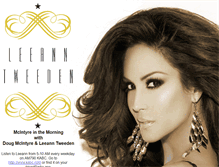 Tablet Screenshot of leeanntweeden.com